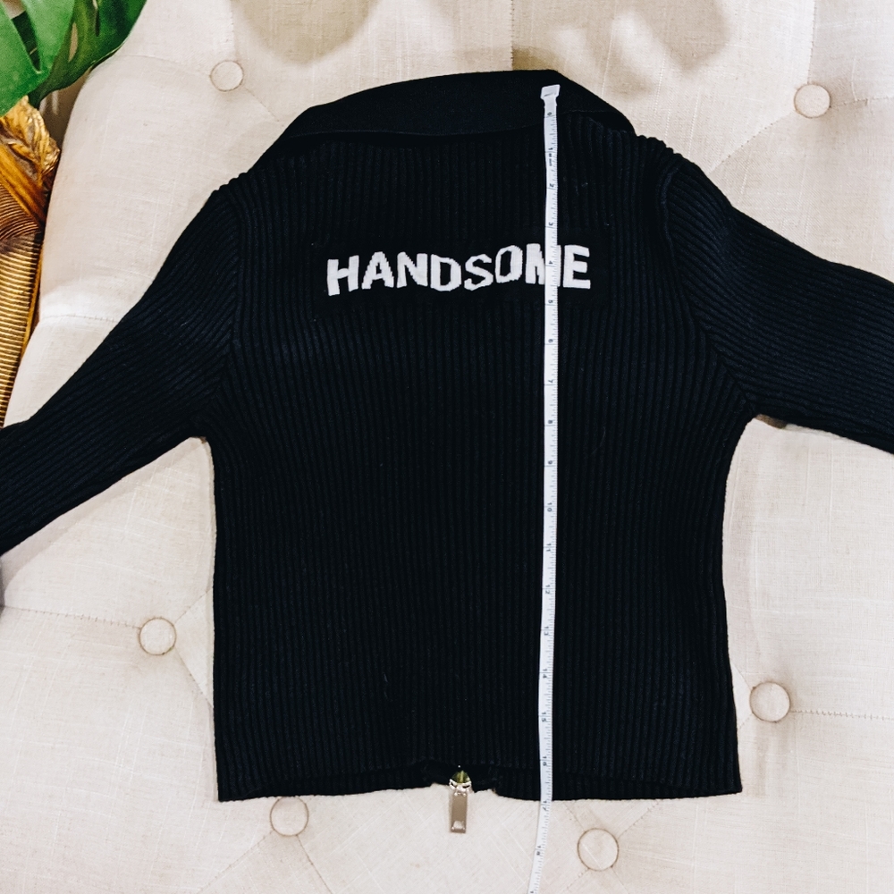 Handsome Ribbed Sweater